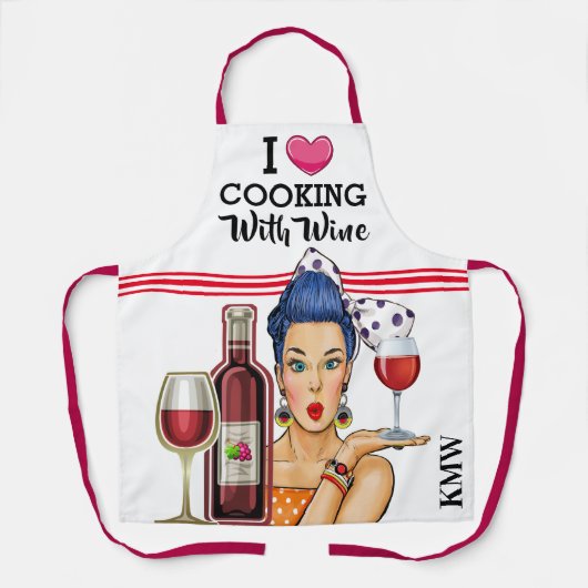 料理とワイン エプロン (正面)