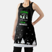 料理と私のビーガングノーミー、ビーガンキッチンエプロン エプロン (インサイチュ)