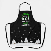 料理と私のビーガングノーミー、ビーガンキッチンエプロン エプロン (正面)