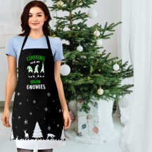 料理と私のビーガングノーミー、ビーガンキッチンエプロン