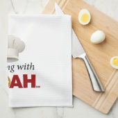 料理とNOAHキッチンタオル キッチンタオル (四つ折り)