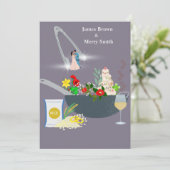 料理のおいしい愛の結婚儀式 招待状 (スタンド正面)