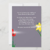 料理のおいしい愛の結婚儀式 招待状 (裏面)