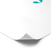 料理のおもしろい ポスター (角)