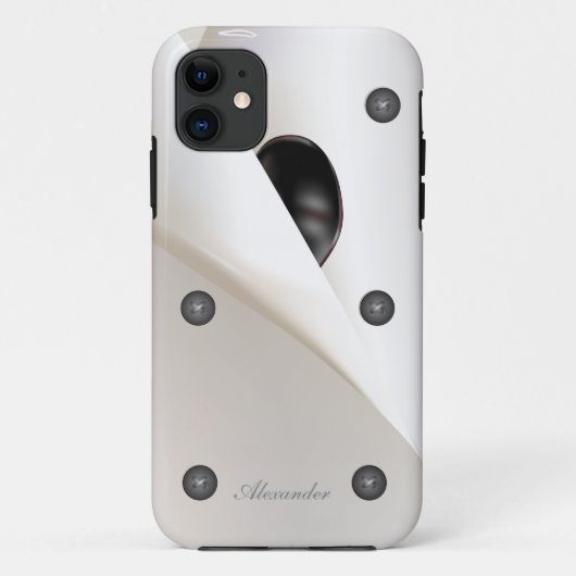 料理のシェフのコートのiPhone 5の場合 Case-Mate iPhoneケース (裏面)