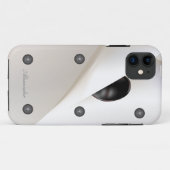 料理のシェフのコートのiPhone 5の場合 Case-Mate iPhoneケース (裏面(横))