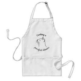 料理のディナー猫 スタンダードエプロン