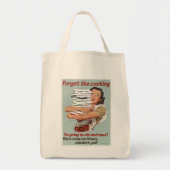 料理のバッグを忘れて下さい トートバッグ (正面)
