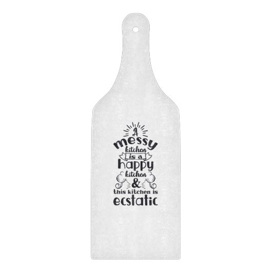 料理のベーキングの台所きたなくおもしろいなユーモアの発言 カッティングボード (正面)