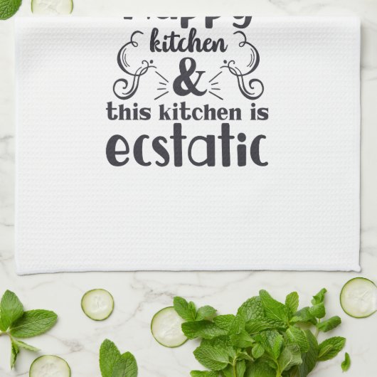 料理のベーキングの台所きたなくおもしろいなユーモアの発言 キッチンタオル (折り畳み)