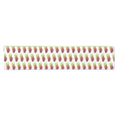 料理のルバーブ茎の野菜ガーデンフード野菜 ショートテーブルランナー (横)