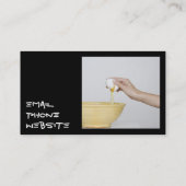 料理の名刺 名刺 (裏面)