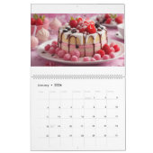 「料理の喜び – 美食の旅」 カレンダー (1月 2026)