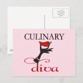 料理の女神 ポストカード (正面/裏面)