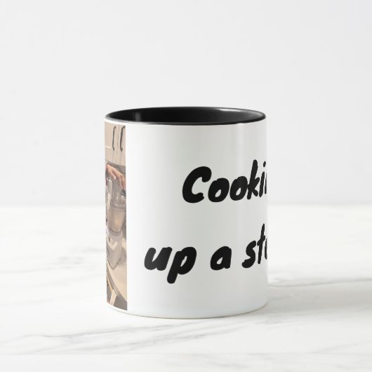 料理の嵐1 マグカップ (中央)