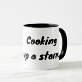 料理の嵐1 マグカップ (正面右)
