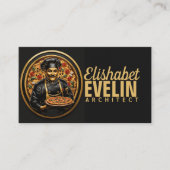 料理の芸術性:ピザシェフ 名刺 (正面)