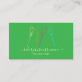 料理の道具ベーカリー自家製フードグリーン 名刺 (正面)