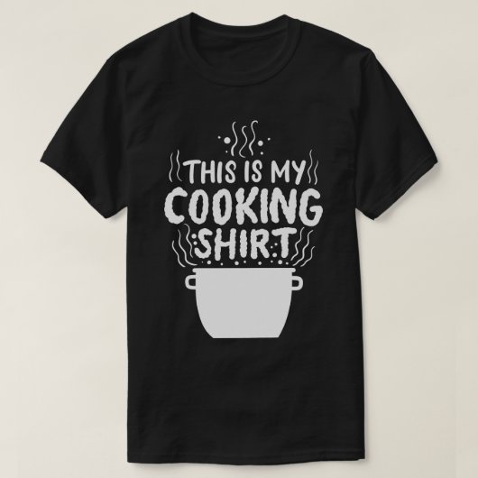 料理の達人 キッチンのプロ 料理人 Tシャツ (デザイン正面)