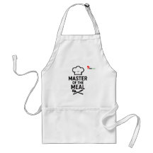 "料理の達人" 大人用エプロン | おもしろいシェフギフト
