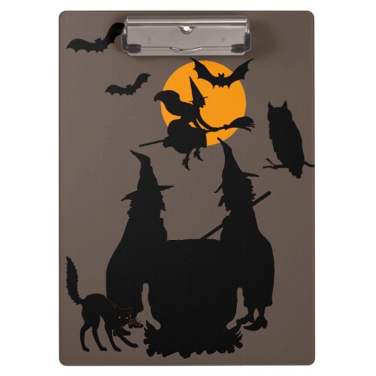 料理の醸造最高のハローウィンパーティ クリップボード (正面)
