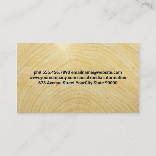 料理の鍋と器具 |料理 名刺 (裏面)