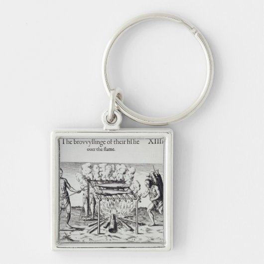 料理の魚 キーホルダー (正面)