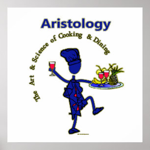 料理のAristologyのグルメ向きの芸術 ポスター