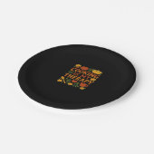 料理はセラピーオーバーサイズTシャツ ペーパープレート (アングル)