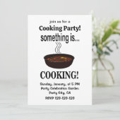 料理は何か料理 招待状 (スタンド正面)