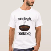 料理は何か料理 Tシャツ (正面)