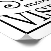 「料理は愛で見える」引用文デザイン ポスター (角)