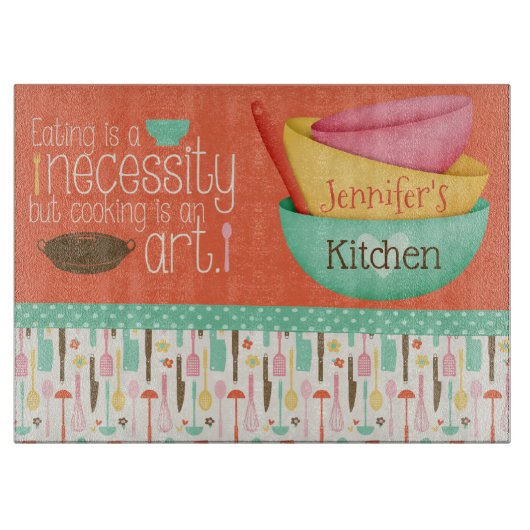 料理は最先端パーソナライズされたの板だ カッティングボード (正面)