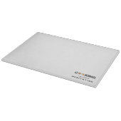 料理は私の瞑想の種類 – キッおもしろいチン カッティングボード (角)