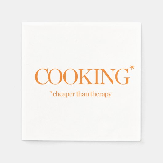 料理より安いセラピー スタンダードカクテルナプキン (正面)