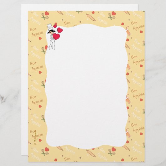 料理をテーマにした文房具 (正面/裏面)