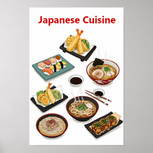 料理を通じて食べる旅日本の 過去記事 ポスター