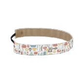 料理アイコンが付いているパターン アスレチックヘッドバンド (左)