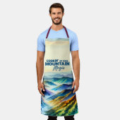 料理アップソームマウンテン魔法エプロン エプロン (着用した状態)