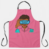 料理アップ明日の喜び：ライブライフラージVA エプロン (正面)