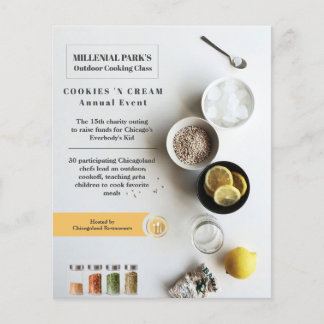 料理イベントチラシ チラシ