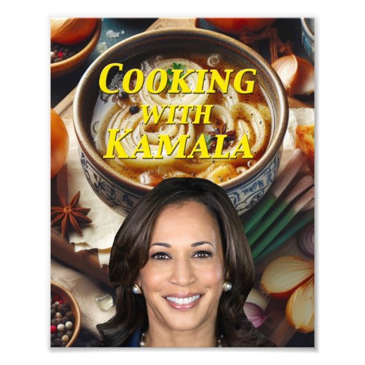 料理ウィズカマラ フォトプリント            (正面)