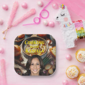 料理ウィズカマラ ペーパープレート (パーティー)