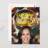 料理ウィズカマラ ポストカード (正面/裏面)