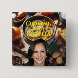 料理ウィズカマラ 缶バッジ