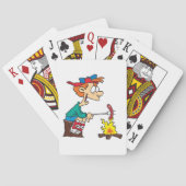 料理オンザキャンプファイヤー トランプ (裏面)