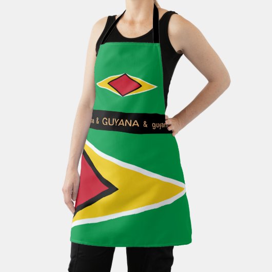料理ガイアナ&ガイアナフラッグシェフスキッチン エプロン (インサイチュ)