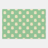 料理キッチン、ラッピング紙4、 ラッピングペーパーシート (正面)