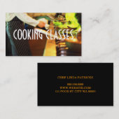 料理クラスレストランバーアイアンシェフ 名刺 (正面/裏面)