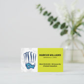 料理シェフハット | レストランのオーナー 名刺 (スタンド正面)